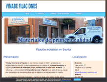 Tablet Screenshot of fijacionesvimabe.com